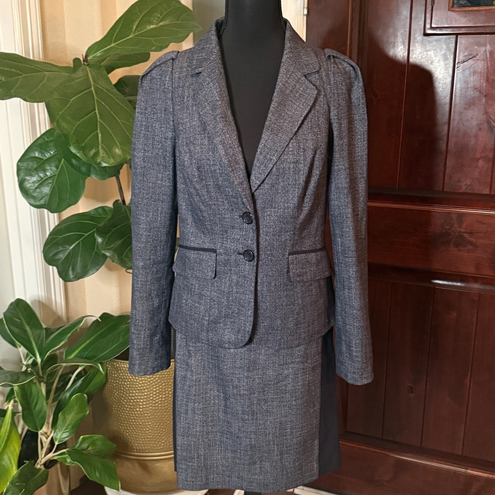 The Limited Collection Skirt Suite - Navy Blazer & Skirt. Blazer size S. Skirt s